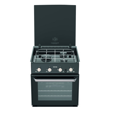 THETFORD Cuisinière à Gaz Triplex Four + Plaque de Cuisson 12 Volts Camping-Car Bateau