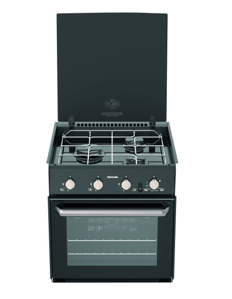 THETFORD Cuisinière à Gaz Triplex Four + Plaque de Cuisson 12 Volts Camping-Car Bateau
