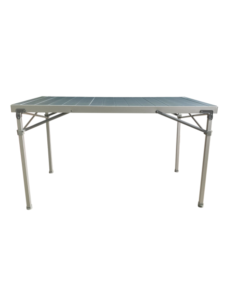 SOPLAIR Table Flex Aluminium 4 personnes Pliage Rapide et Compact