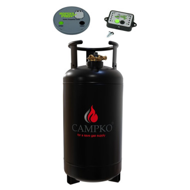 PACK CAMPKO Bouteille GPL Campko 36 L + CAMPKO Afficheur + Jauge Bluetooth