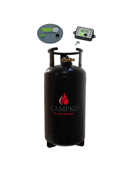 PACK CAMPKO Bouteille GPL Campko 36 L + CAMPKO Afficheur + Jauge Bluetooth