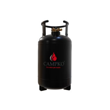 CAMPKO Kit GPL Réservoir 30L et Lyre 1.5m Camping Car