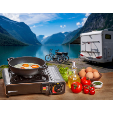 KEMPER Réchaud Gaz Camping Extra Intelligent Allumage Piezo