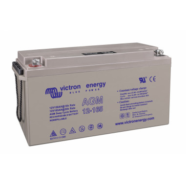 VICTRON Batterie Gel 165 AH Deep Cycle