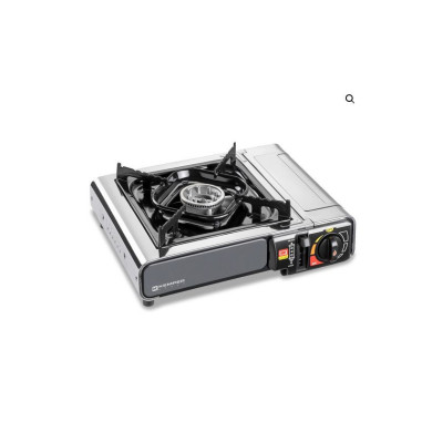 Pack KEMPER Réchaud à Gaz Extra Intelligent Allumage Piezo + Cartouche de Gaz Butane 227Gr Camping