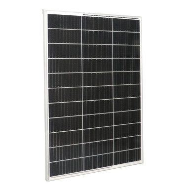 EZA Panneau Solaire 130W E-SSENTIAL FLAT Monocristallin Camping-Car
