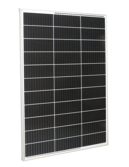 EZA Panneau Solaire 130W E-SSENTIAL FLAT Monocristallin Camping-Car