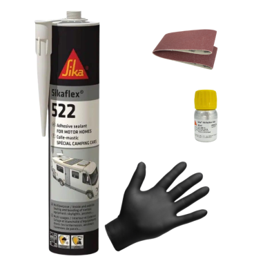 SIKA Kit Colle Profils Aluminum Eco Pour Collage Sur Véhicules