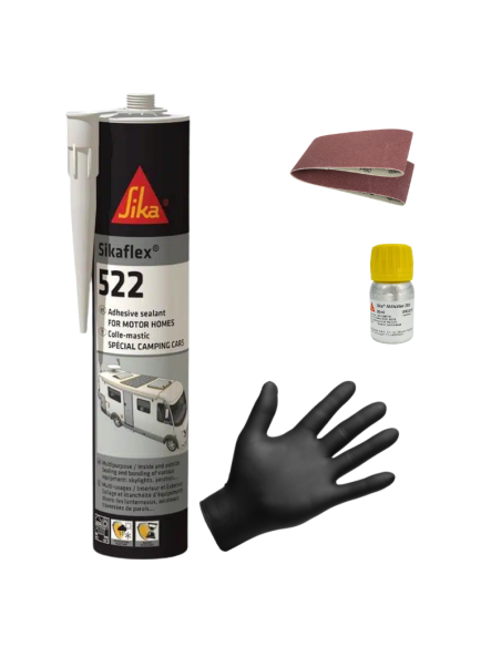 SIKA Kit Colle Profils Aluminum Eco Pour Collage Sur Véhicules
