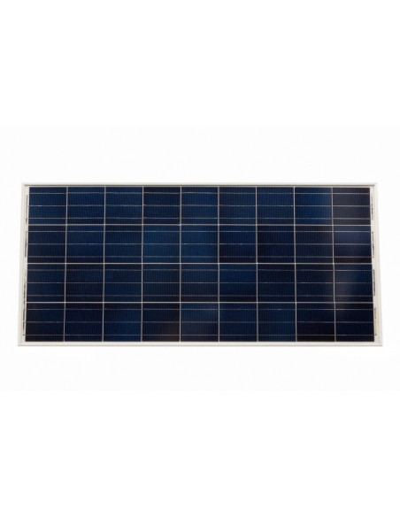 PACK VICTRON Panneau Solaire Monocristallin BlueSolar 115W 12V Camping-car + 2x Câbles 5m + Kit de Pose + Régulateur de Charge