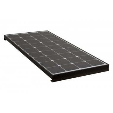 PACK 2xANTARION BLACK BOOSTER 170W Seul Panneau solaire Camping Car + Kit de pose solaire avec Régulateur de Charge