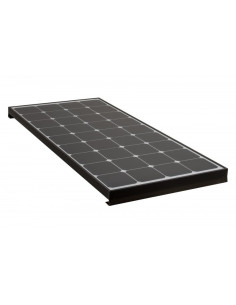 PACK ANTARION BLACK BOOSTER 170W Seul Panneau solaire Camping Car + Kit de pose solaire avec Régulateur de Charge 2