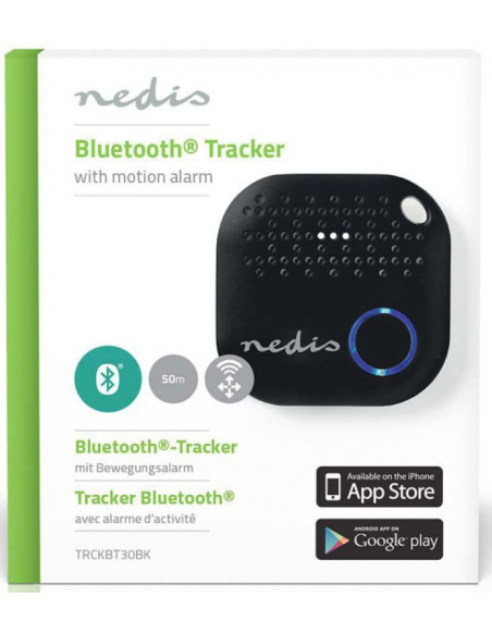 NEDIS Suiveur / Localisateur / Trouveur Bluetooth Avec Détection de Mouvement