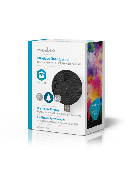 NEDIS Carillon de Porte SmartLife Wi-Fi