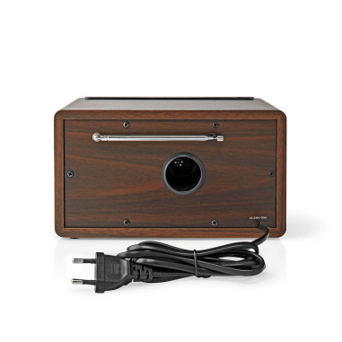 NEDIS Radio FM Conception de table FM Alimentation secteur Analogique