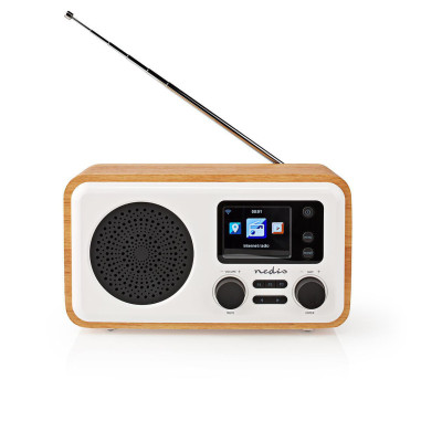 NEDIS Radio internet Conception de table Bluetooth/ Wi-Fi DAB+ / FM