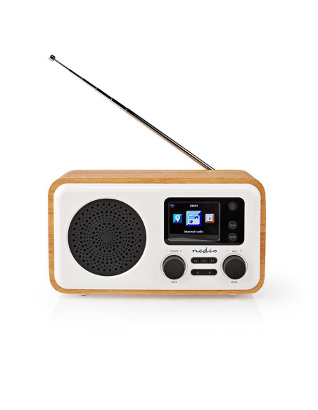 NEDIS Radio internet Conception de table Bluetooth/ Wi-Fi DAB+ / FM