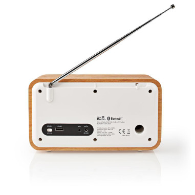 NEDIS Radio internet Conception de table Bluetooth/ Wi-Fi DAB+ / FM