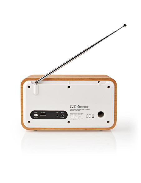 NEDIS Radio internet Conception de table Bluetooth/ Wi-Fi DAB+ / FM
