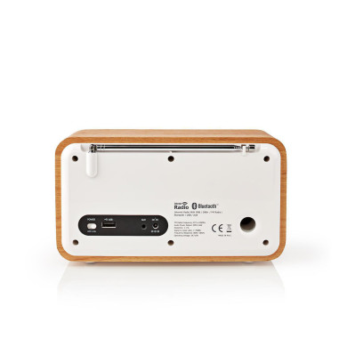 NEDIS Radio internet Conception de table Bluetooth/ Wi-Fi DAB+ / FM