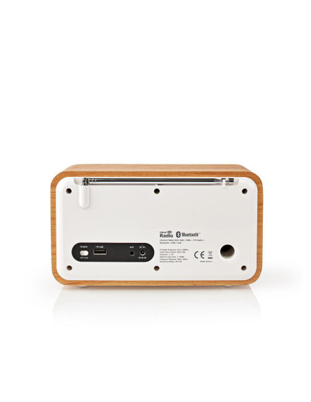 NEDIS Radio internet Conception de table Bluetooth/ Wi-Fi DAB+ / FM