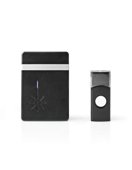 NEDIS Kit De Sonnette Sans Fil Alimenté Par Pile 3 V