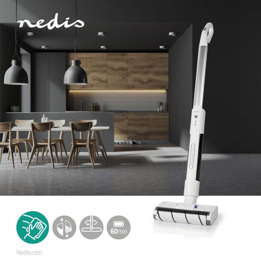 NEDIS Nettoyeur de Sol 40 W Sans fil Autonomie 60 min