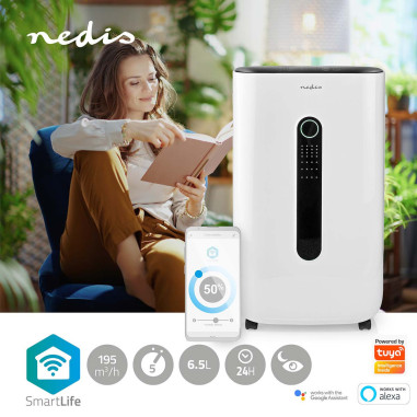 NEDIS Déshumidificateur SmartLife Wi-Fi 20 L/Jour
