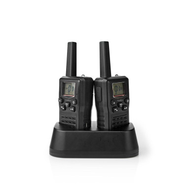 NEDIS Set de Talkie-Walkie 2 combinés Jusqu'à 10 km Canaux de fréquence: 8