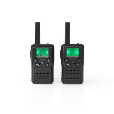 NEDIS Set de Talkie-Walkie 2 combinés Jusqu'à 10 km Canaux de fréquence: 8