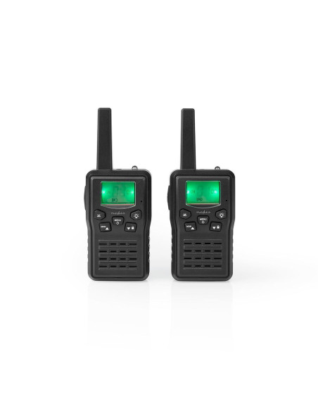 NEDIS Set de Talkie-Walkie 2 combinés Jusqu'à 10 km Canaux de fréquence: 8
