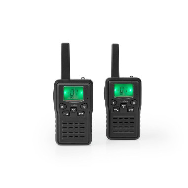 NEDIS Set de Talkie-Walkie 2 combinés Jusqu'à 10 km Canaux de fréquence: 8