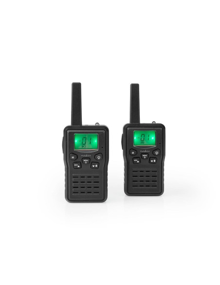 NEDIS Set de Talkie-Walkie 2 combinés Jusqu'à 10 km Canaux de fréquence: 8