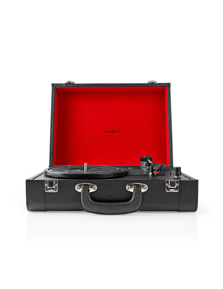 NEDIS Platine Vinyle Bluetooth  33 / 45 / 78 t/min  Courroie