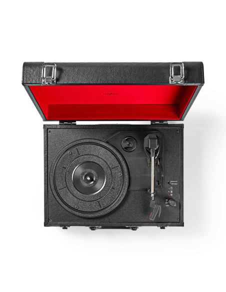 NEDIS Platine Vinyle Bluetooth  33 / 45 / 78 t/min  Courroie
