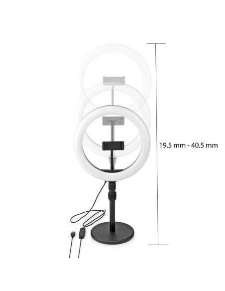 NEDIS Anneau Lumineux 120 LED's 2700 - 6700 K USB