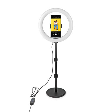 NEDIS Anneau Lumineux 120 LED's 2700 - 6700 K USB