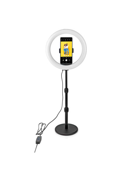 NEDIS Anneau Lumineux 120 LED's 2700 - 6700 K USB