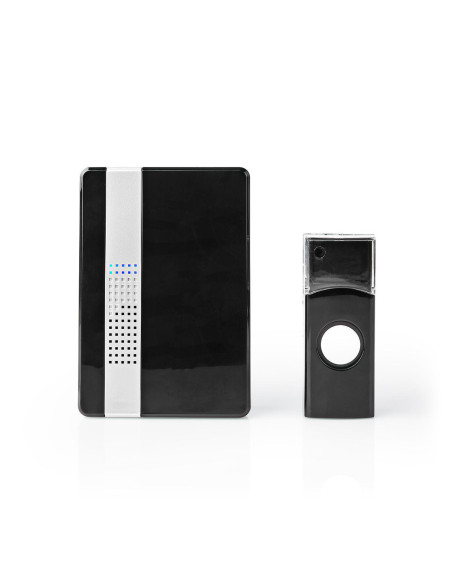 NEDIS Kit de Sonnette Sans Fil Alimentation Secteur Portée 300m