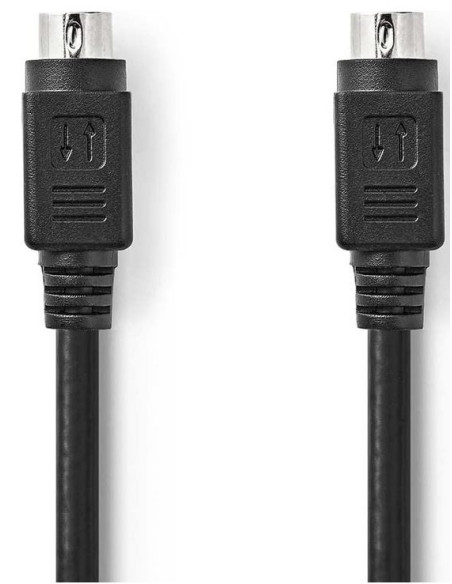 NEDIS VALUELINE Câble S-Vidéo mâle 2.00 m Noir