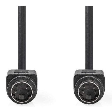 NEDIS VALUELINE Câble S-Vidéo mâle 2.00 m Noir