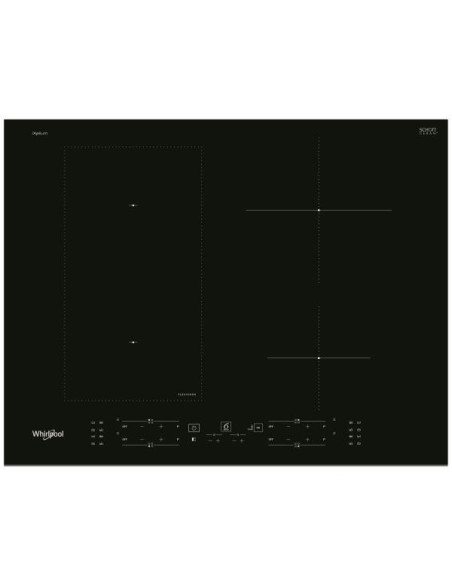 WHIRLPOOL Plaque de cuisson Induction 4 Foyers 7200W Boutons tactiles