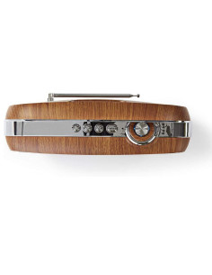 Radio DAB+ Numérique 60W FM Bluetooth Marron/Argent 2