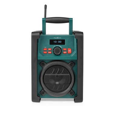 NEDIS Radio de Chantier DAB+/ FM  Bluetooth écran 2.2 pouces