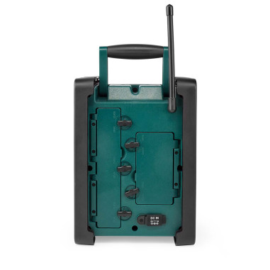 NEDIS Radio de Chantier DAB+/ FM  Bluetooth écran 2.2 pouces