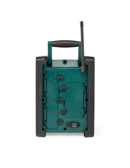 NEDIS Radio de Chantier DAB+/ FM  Bluetooth écran 2.2 pouces