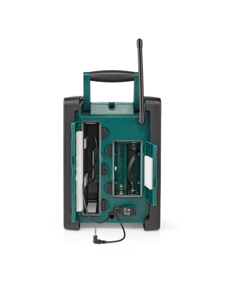 NEDIS Radio de Chantier DAB+/ FM  Bluetooth écran 2.2 pouces