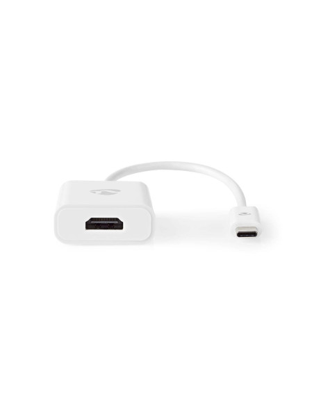 NEDIS Adaptateur USB-C / HDMI (M/F) 0.2m Blanc
