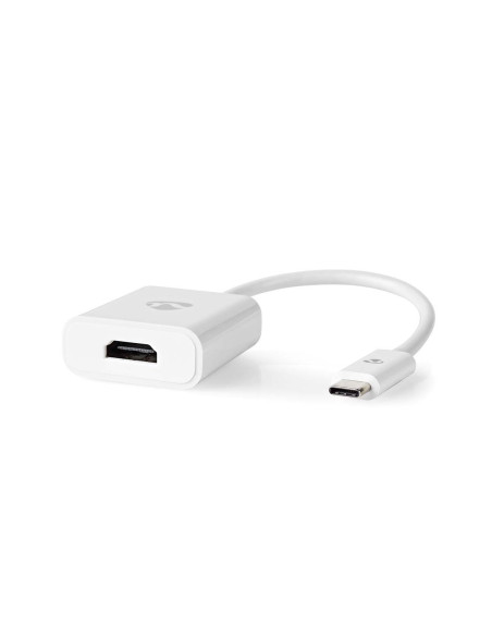 NEDIS Adaptateur USB-C / HDMI (M/F) 0.2m Blanc