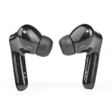 NEDIS Écouteurs sans fil Bluetooth 3 paires d'embouts (S/M/L)